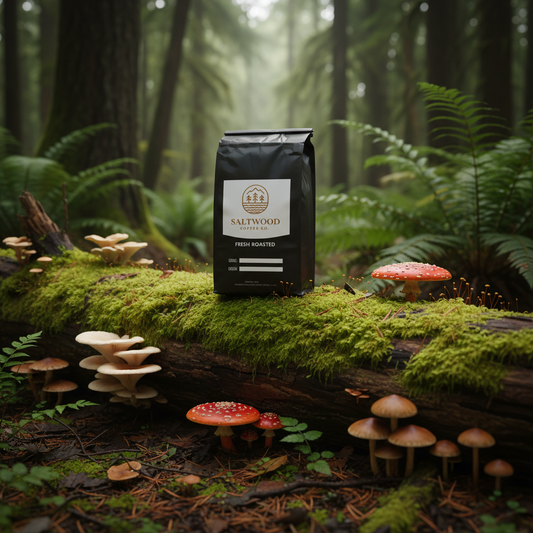 Coffee with Mushrooms Dark Roast