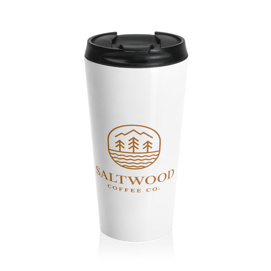 Saltwood Coffee Co. Stainless Travel Mug