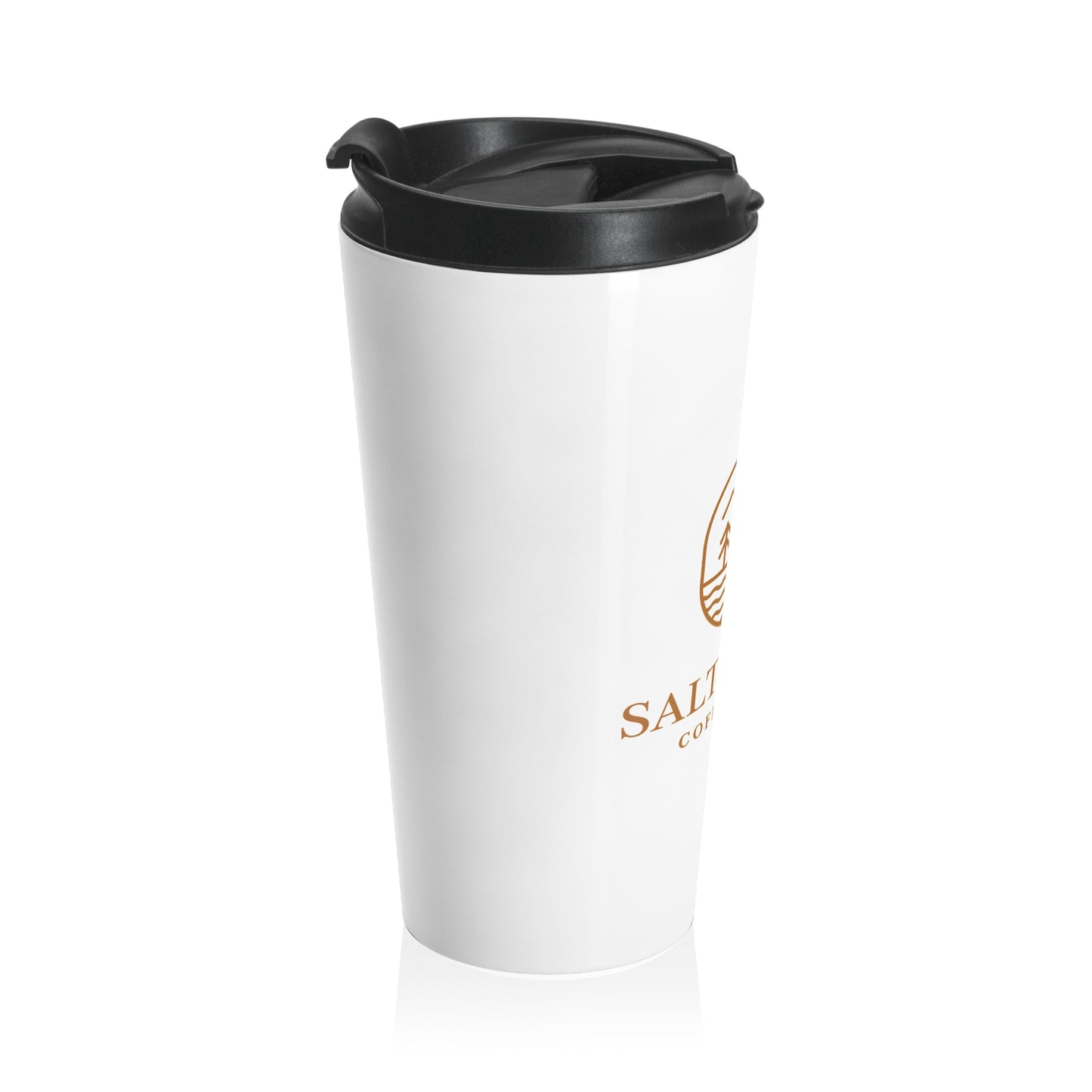 Saltwood Coffee Co. Stainless Travel Mug