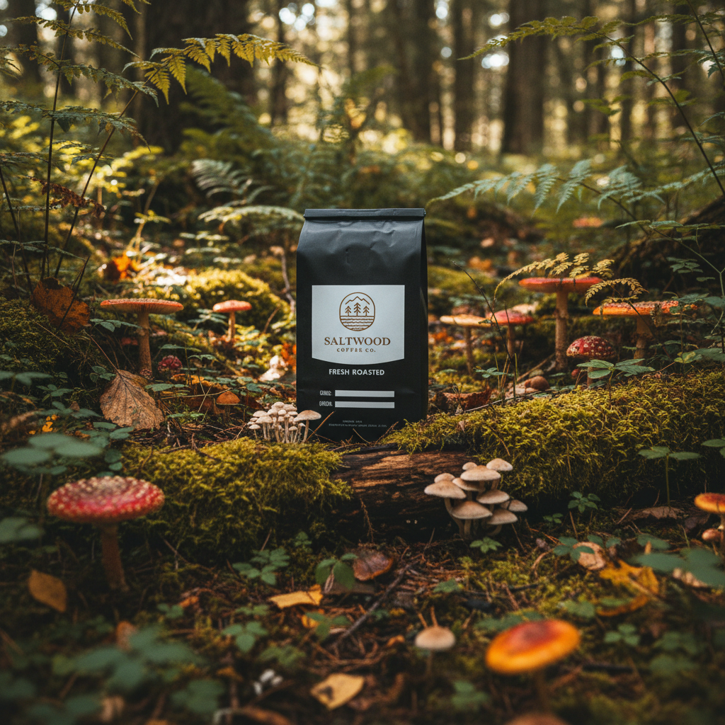 Coffee with Mushrooms Medium Roast